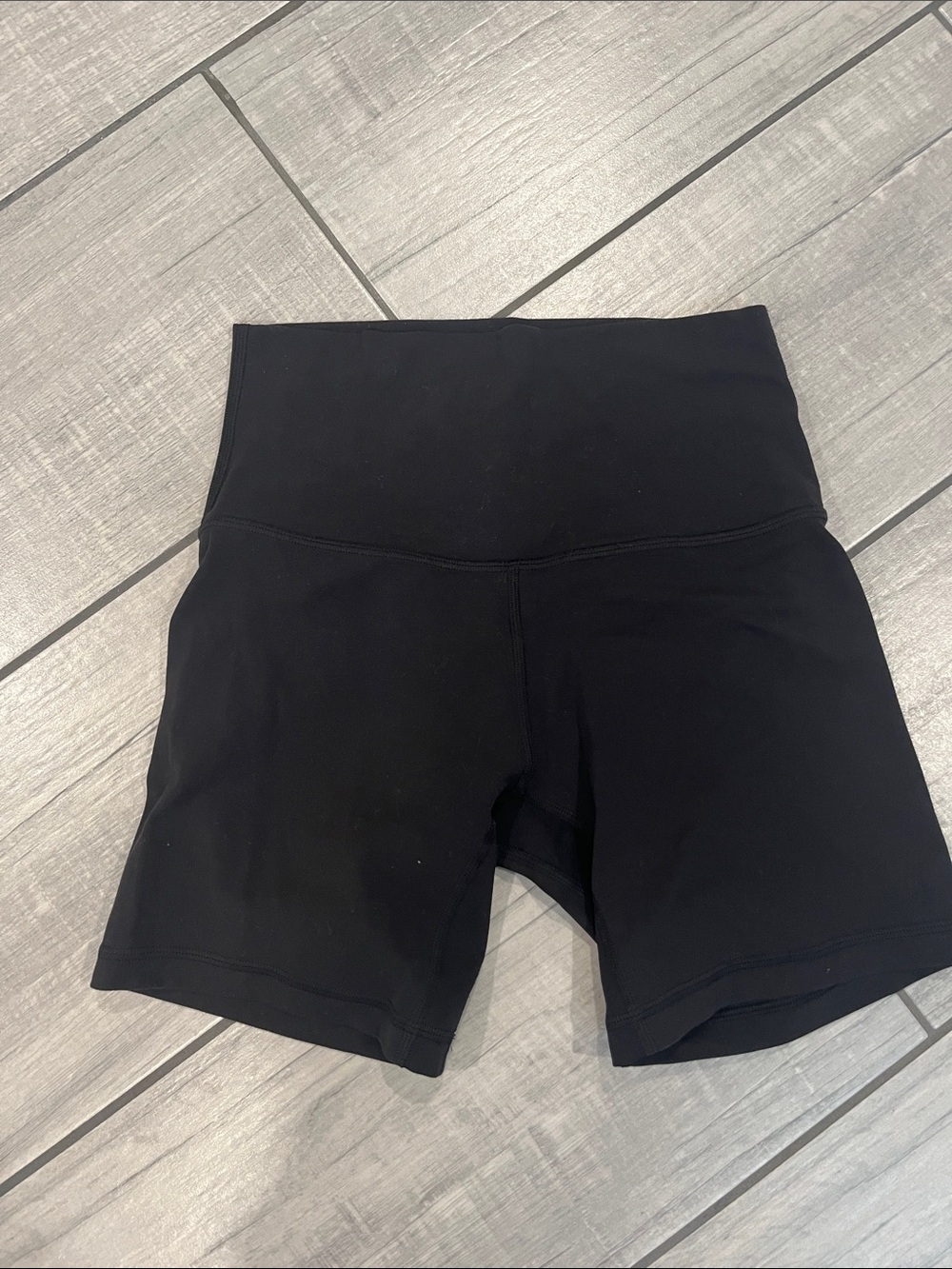 lululemon athletica Black High-Rise Bike Shorts
